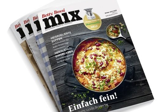 Die beliebten Betty Bossi Rezepte kommen ab dem 4. Dezember für den Thermomix. (ZVG)