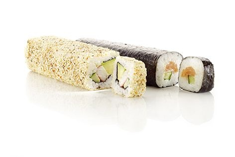 Die Gastro-Rollen von Sushi2go. (ZVG)