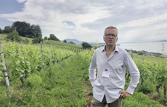 Pierre Lambert a repris le domaine de son père Maurice. (DR)