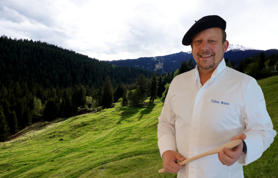 Elsässer in Flims: Chesa-Gastgeber Valère Braun. (ZVG)