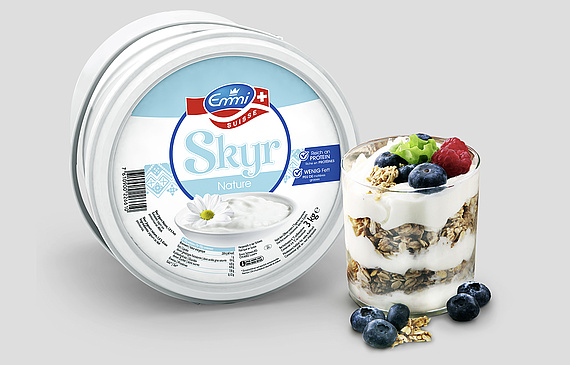 Fettarm und fruchtig: Skyr. (ZVG)