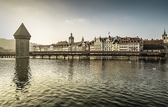 La région Lucerne/Quatre-Cantons a connu une baisse de la fréquentation en 2016. swiss-image.ch/Ivo Scholz 